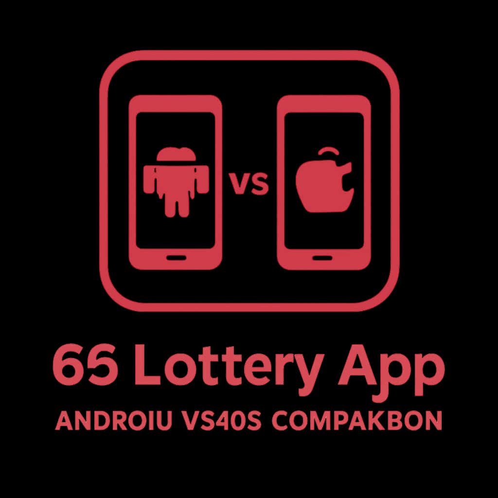 Icon representing the 66 Lottery App Android vs iOS Comparison.
