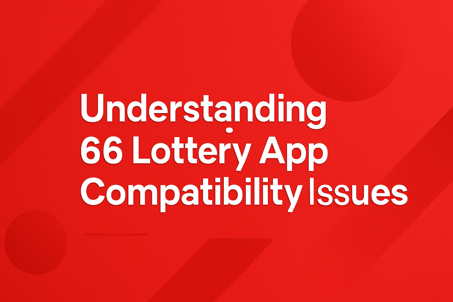 Illustrative scene showcasing the 66 Lottery App download process for iOS.