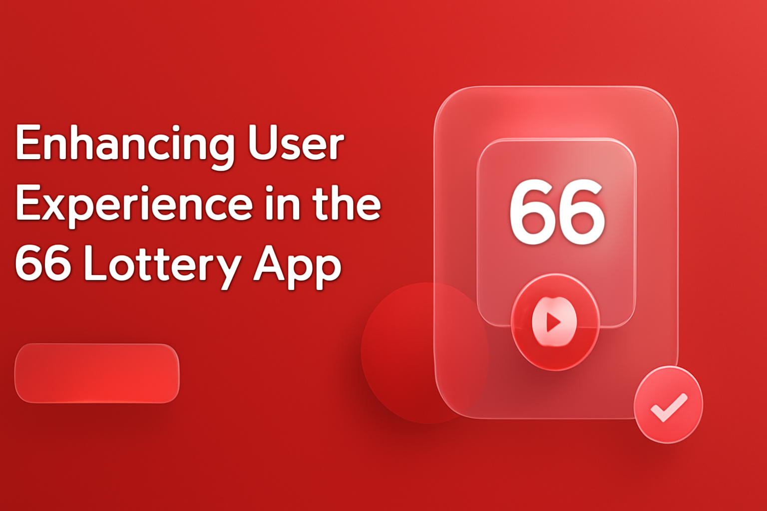 An informational scene illustrating the update process of the 66 Lottery App