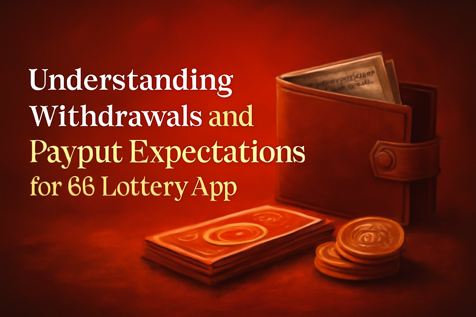 An informational graphic illustrating the installation process of the 66 Lottery App on Android.