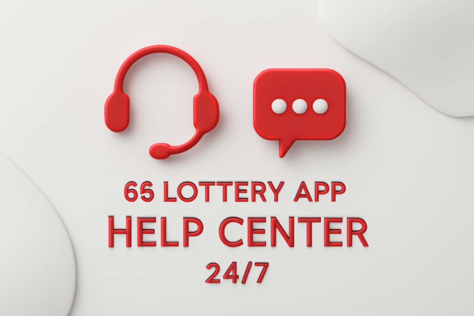 66 Lottery App Help Center 24/7 Interface